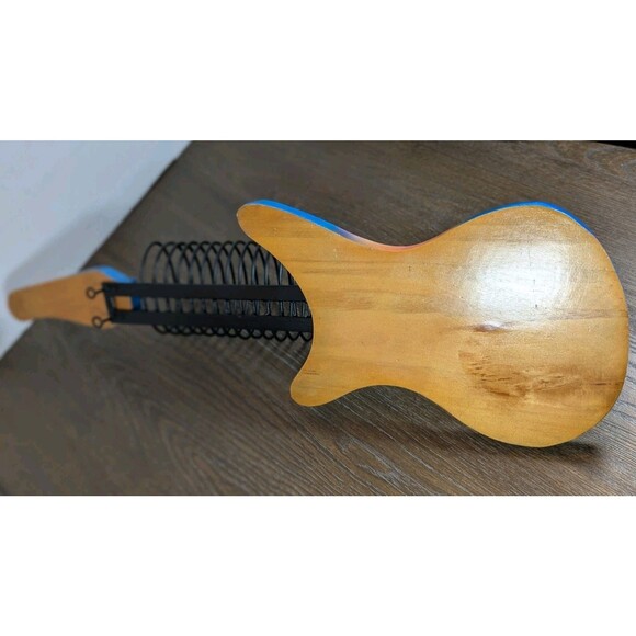 VTG Guitar CD DVD Disc Rack Holder Wall Mount Custom Painted Tropical Dolphin - Picture 8 of 9